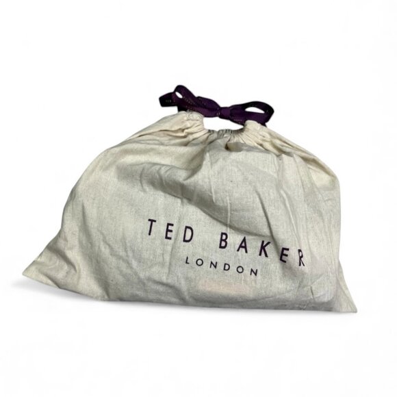 Ted Baker Fuchsia Patent Leather Clutch Wallet - Picture 7 of 7